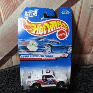 Hot Wheels FORD bad Mudder Race truck~Baja Racing~NOS~98 edition Detailed